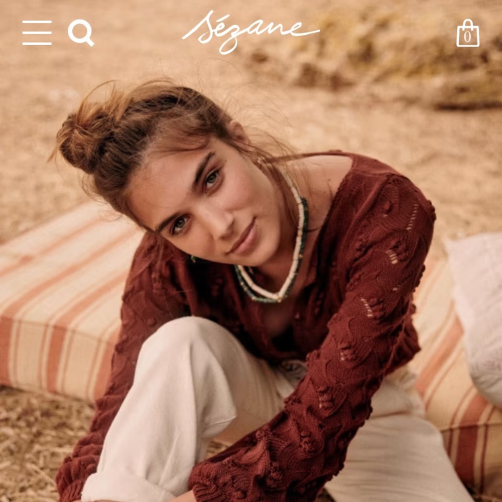 EUC Sezane Marthe Sweater